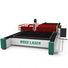 Large format and high power fiber laser cutting machine