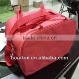 2014 Hot Red Trolley Cooler Bag With Wheels thumbnail-4