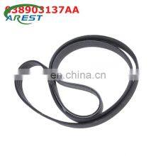 Engine Air Conditioner V-Ribbed Belts Drive 038903137AA 6PK1180 for Volvo Fiat Opel Skoda Seat Vauxhall Lancia Suzuki VW Car thumbnail-1