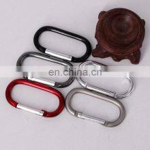 High Quality Military Steel Square Round Oval Climbing Carabiner Hooks Snap thumbnail-2