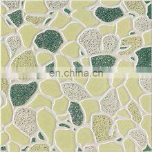 300x300mm Orange Color Villa and Hotel Out Door Garden Stone Design Ceramic Rustic Glazed Floor Tile thumbnail-2