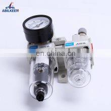 AC Series Units AC4010-04D AC4010-06D Air Source Treatment FRL Pneumatic Air Filter Regulator With Auto Drain thumbnail-2