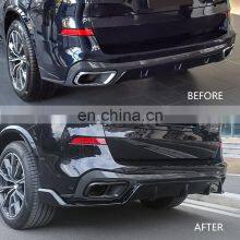 Cheapest Price Carbon Fiber Lip Rear Diffuser Spoiler Body Kit For Bnw X5 thumbnail-5