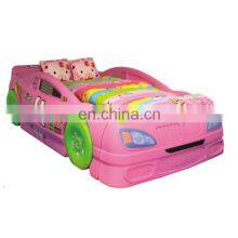Cheap Kitty Single Beds for Kids Pink Cute Car Bed Kids Car Beds for Boy and Girls thumbnail-1