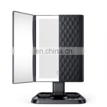 2022 Makeup Mirror Lighted Mirror Adjustable Touch Screen Switch Cosmetic Lighted Mirror