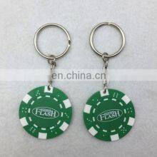 Plastic Clay OEM Poker Chip With Keychain thumbnail-5