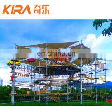 Outdoor Adventure Climbing Rope Course Playground Equipment Kids/Adult Rope Obstacle Course thumbnail-5