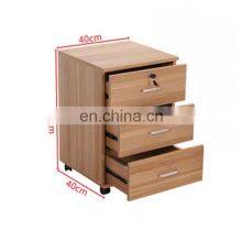 Hercules Black Vinyl Seat/Clear Coated Metal Frame Side File Cabinet thumbnail-5