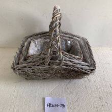 Natural Material Garden Flower Pots Elm Planter