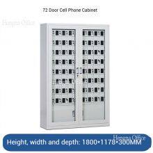 Phone Charging Locker With Acrylic Door and Base Cabinet | USB Phone Charging Cabinet | for Airport Use thumbnail-1
