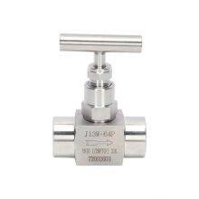 J13W Internal Thread Stainless Steel Globe Valve Needle Valve Thread High Pressure Valve Pressure Gauge Needle Valve thumbnail-1