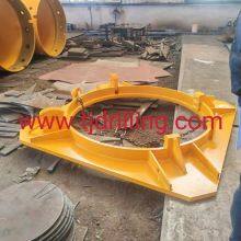 1500mm Mechanical Casing Clamp Used for Hold Double Wall Casing During Secant Pile Foundation Work thumbnail-1