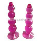 2016 New Beautiful Chinese Sex Toy Factory Safe and Flexible Silicone Anal Sexy Toy for Women thumbnail-2