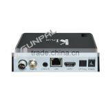 New Arrival !! Amlogic S905 Android TV Box HD Android DVB S2+DVB T2 Combo tv Box k1 Plus thumbnail-4