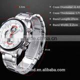 Middleland Brand Factory Price LED Best Supplier for America Market 8018 Stainless Steel Watch