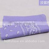 Wholesale Custom Paisley Printed Square Cotton Head Bandana thumbnail-3