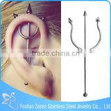 New Sets Of Industrial Style Piercing Trident Industrial Piercing