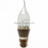 Good Quality Tail Type B15 E14 4w Smd Candle Bulb Led Light 3000k