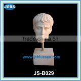 Carved Stone Human Bust Statue thumbnail-1