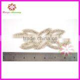 Crystal Rhinestone Applique Beaded Bridal for Wedding Dresses China Manufacturer thumbnail-1
