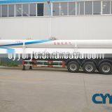 Tri-axle 9 Tubes CNG Semi Truck Trailer With Loading and Unloading Valve thumbnail-6