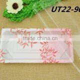 OPS Plastic Disposable Embossing Sushi Box Container Tray With Clear Lid thumbnail-1