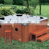 Outdoor bathtub outdoor massage spa promotion wooden freestanding bathtubs 2013 super luxury design G680
