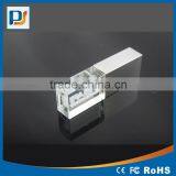 High Quality Full Capacity Crystal 16GB USB Flash Drive 8GB USB Disk Memory 3D Laser Engraved Logo in USB Key thumbnail-4