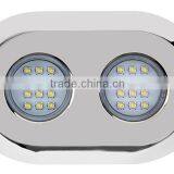 LED 120w Underwater Boat Lights and Dock Lights Double Lens Blue thumbnail-2