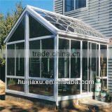 Aluminum Glass Winter House,sound Insulation Aluminium Triangle Glass Sunroom thumbnail-1