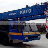 Produced in Japan Used Kato 40t Hydraulic Truck Crane Good Price Offered thumbnail-1