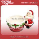 Christmas Ceramic Santa Jar