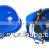 2016 HDPE Safety Helmet 100% New HDPE Shell Electrical Safety Helmet With Chin Strap