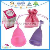 Free Sample Soft Medical Grade Silicone Menstrual Cup Lady Cup Menstruation thumbnail-1