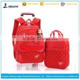 Trolley School Backpack With Detachable Trolley for Children