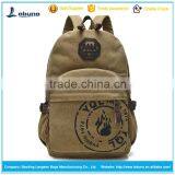 New 2016 Wholesale Youth Fashion School Travelling Canvas Outdoor Backpack Bags
