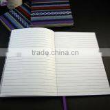 Fashion Color Stripe Canvas Write Note Book thumbnail-3