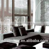 European Style Aluminum Sliding Windows Grill Design Style in China Price