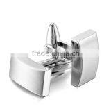 925 Sterling Silver Retangle Square Round Various Custom Shape Cufflinks