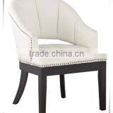 PU Antique Wood Frame Leisure Tub Chair - Hot Sale (DO-6251) thumbnail-1