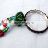 Napkin Ring, Beaded Napkin Ring, Crystal Napkin Ring thumbnail-1