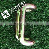 Galvanized Yellow E End Track Fitting thumbnail-3