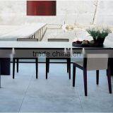 Modern Dining Set Black Oak Table