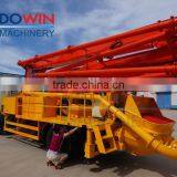 Dowin 37m Truck-mounted Concrete Pump With HOWO Chassis thumbnail-6