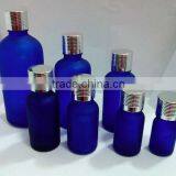 Different Size Glass Essential Oil Bottle, Fancy Essential Oil Glass Bottle, Blue Essential Oil Bottle