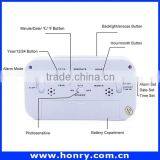 Hot Selling Cheapest 7 Color Changing Digital Alarm Led Clock thumbnail-3