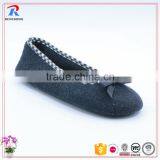 2016 Black Color Soft Fur Top Ballet Shoes thumbnail-1