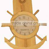 2013 New Design Art Wall Clock Wooden Clock for Sale