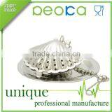 Stainless Steel Tea Infuser With Chain Tea Strainer Tea Tools thumbnail-1