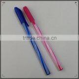 Stripe Cheap Plastic Ball Pen,Stick Ball Pen for School and Office thumbnail-1
